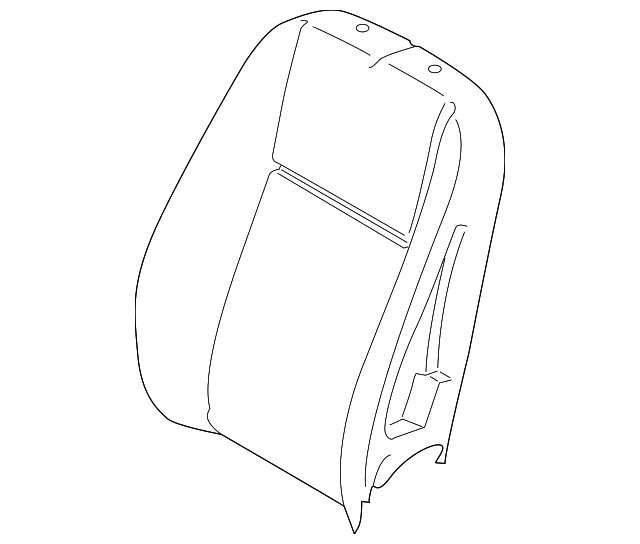 DT1Z-1764811-E Деталь SEAT BACK PAD