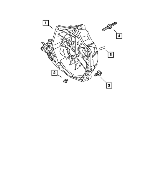Clutch Housing for 2005 Chrysler Sebring #0