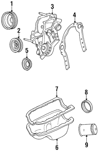 Sable ENGINE PARTS