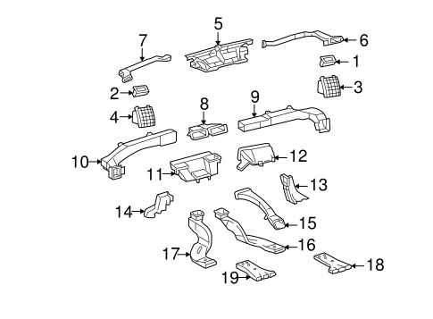 BODY/DUCTS for 2009 Toyota Avalon #1