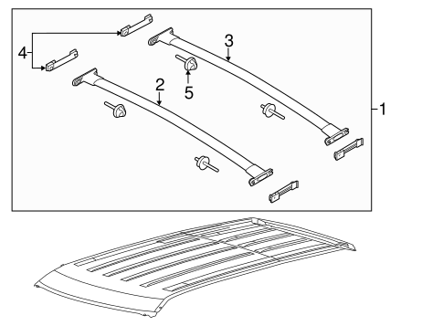Body/Luggage Carrier for 2012 Ford Explorer #2