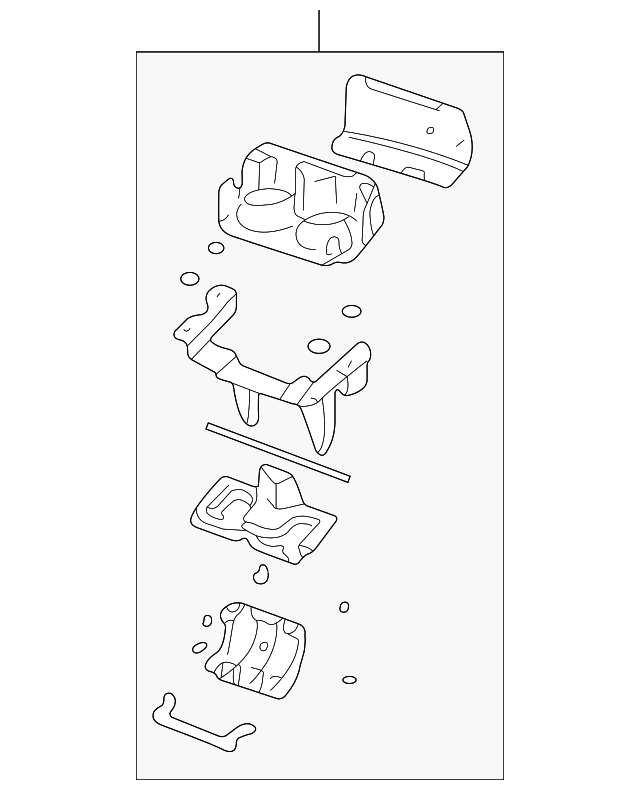XW4Z5413562BAE Деталь CUP HOLDER