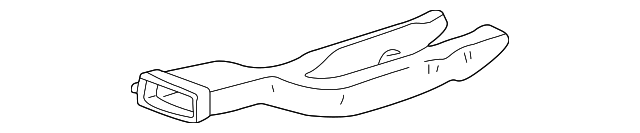 XW4Z19B680KA Деталь DUCT