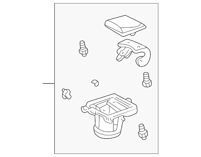 XW4Z5413562AAG Деталь CUP HOLDER