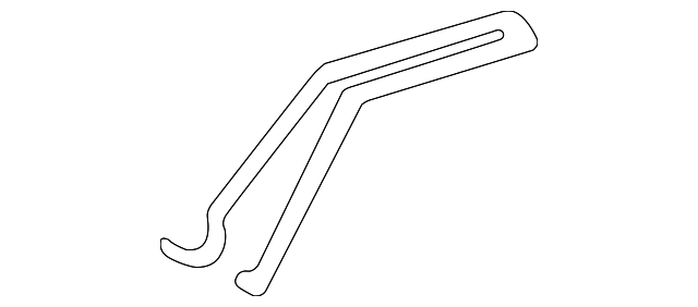 XW4Z54044H64AAA Деталь CRADLE BRACKET