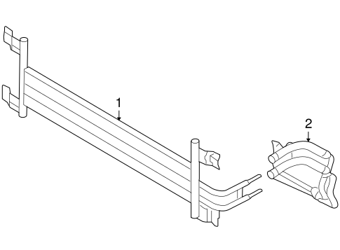Five Hundred TRANS OIL COOLER