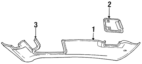 Mark VIII INTERIOR TRIM - ROOF