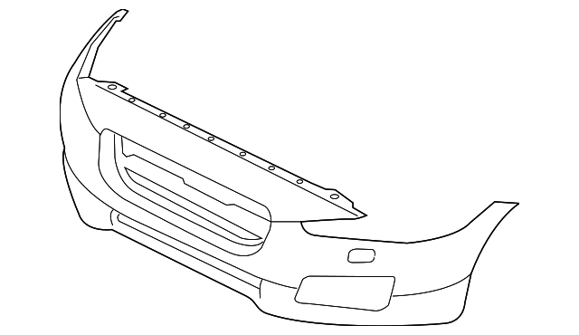 T2H7034LML Деталь BUMPER COVER