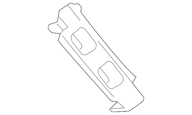 BK3Z-6104338-BA TRIM MOLDING, RIGHT