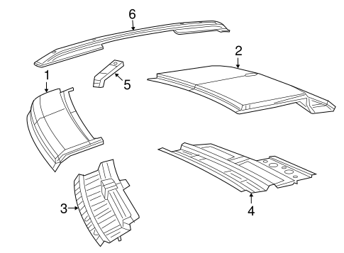 Renegade EXTERIOR TRIM - ROOF