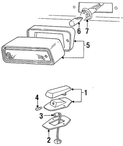 F-350 ROOF LAMPS