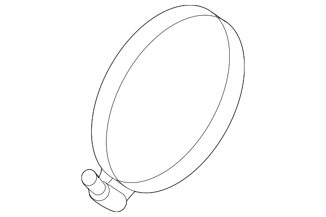 985760 Деталь INLET PIPE CLAMP