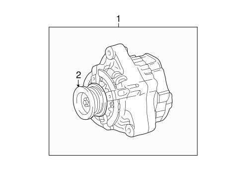 ELECTRICAL/ALTERNATOR for 2002 Toyota Tundra #1