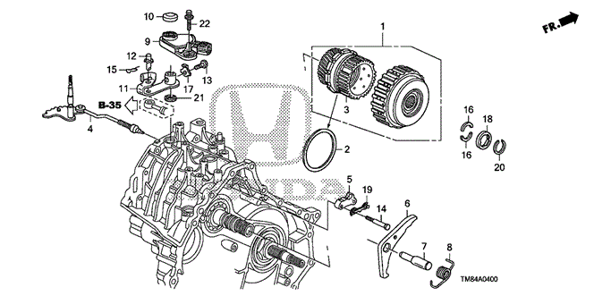 2013 Honda INSIGHT LX GEAR ASSY., SECONDARY DRIVE - (23240RBL000) 2013 Honda INSIGHT LX GEAR ASSY., SECONDARY DRIVE - (23240RBL000)