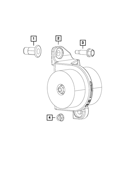 Engine Mounting for 2016 Dodge Journey #4