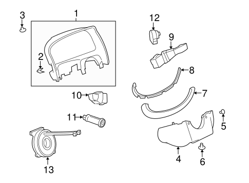 Vue IGNITION LOCK