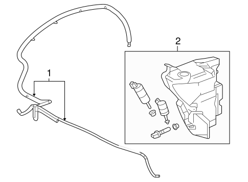 XKR WASHER COMPONENTS