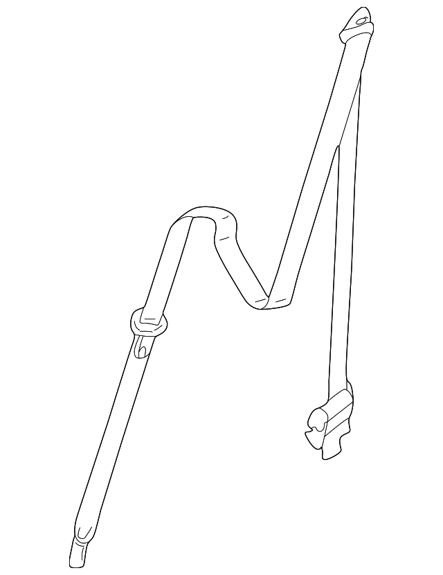 4C5Z-78611B69-AAA Деталь SEAT BELT ASSY, LEFT