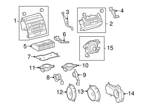 BODY/SOUND SYSTEM for 2009 Toyota Land Cruiser #1