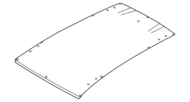 958-503-111-01-GRV Деталь ROOF PANEL