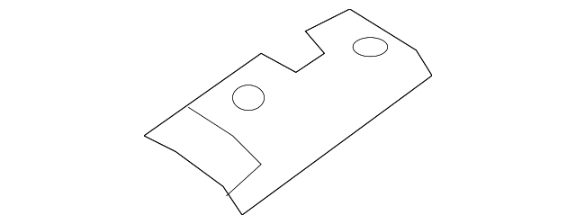 958-502-713-10-GRV Деталь FRONT BOW BRACKET, LEFT