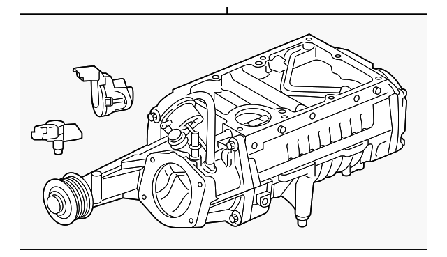 LR065480 Деталь SUPERCHARGER