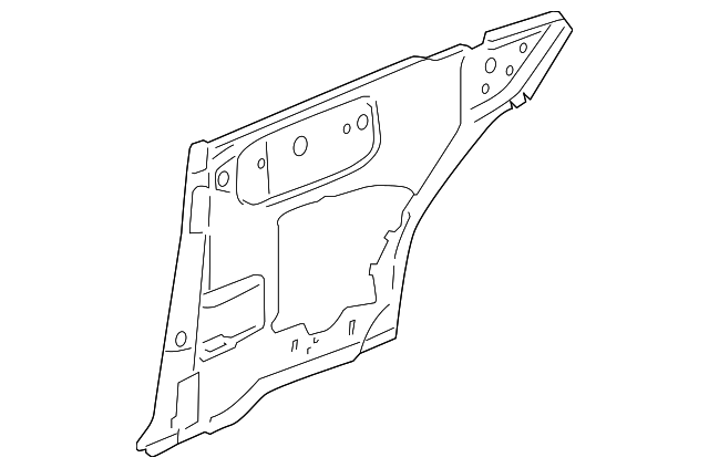 15859246 Деталь INNER PANEL, RIGHT