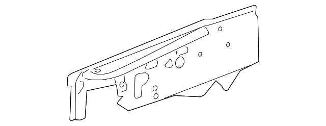 15916903 Деталь EXTENSION PANEL, LEFT