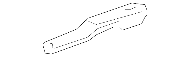 10364695 Деталь LOWER BAFFLE, LEFT