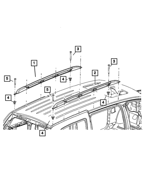 Luggage Rack for 2005 Dodge Durango #0