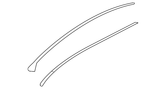 15901838 Деталь REVEAL MOLDING, LEFT