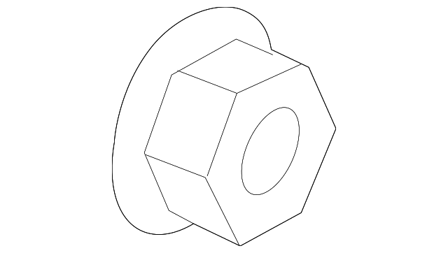 DT1Z-00811-B Деталь BUCKLE NUT, LEFT