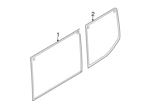 Body/Glass - Side Panel for 2017 Ford Transit-350 HD #8