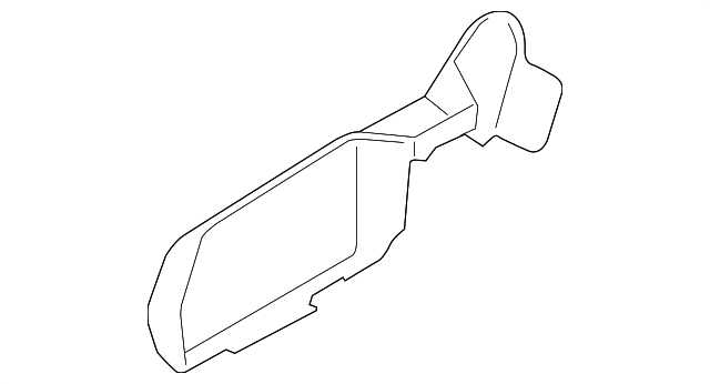 CK4Z-9961695-BB INNER COVER, LEFT