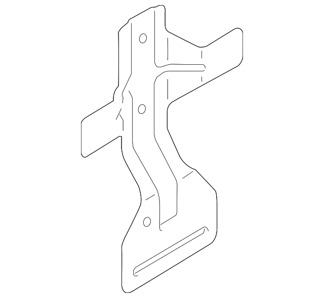 CK4Z-9960328-A OUTER COVER FRONT BRACKET, LEFT