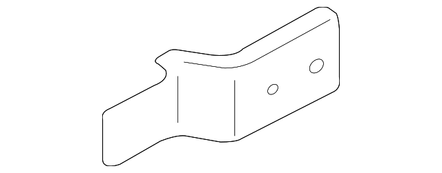 CK4Z-9960328-C INNER COVER REAR BRACKET, LEFT
