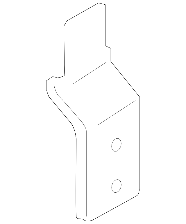 CK4Z-9960328-D INNER COVER FRONT BRACKET, RIGHT