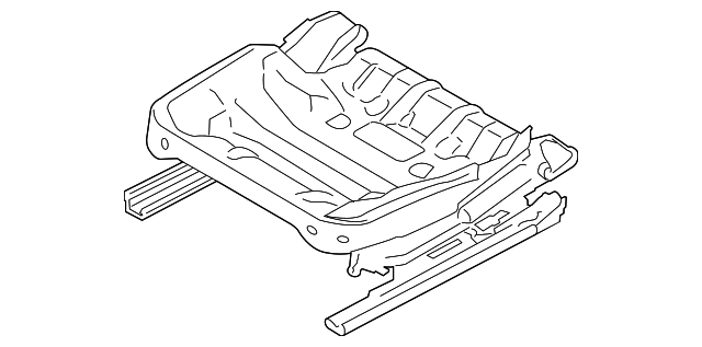 CK4Z-9961711-B SEAT TRACK, LEFT