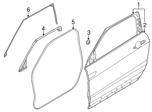 Range Rover Evoque DOOR & COMPONENTS 3