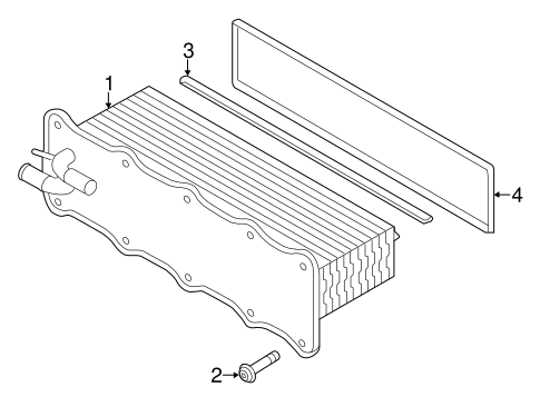 Intercooler for 2017 Volkswagen Jetta #0