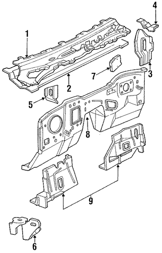 LTD Crown Victoria Обтекатель