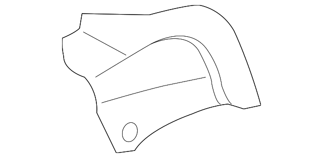 22621874 Деталь QUARTER PANEL EXTENSION, RIGHT