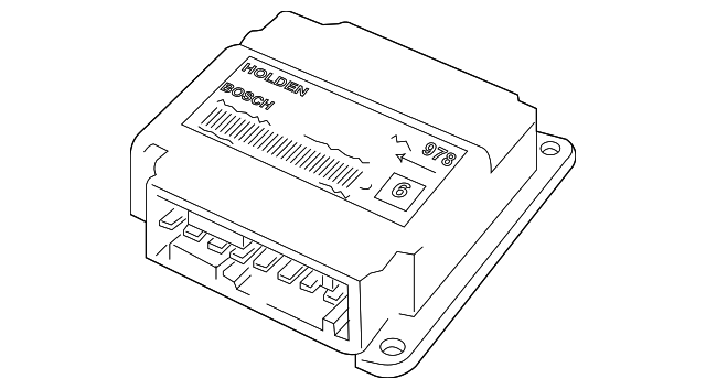 92166661 Деталь DIAGNOSTIC UNIT