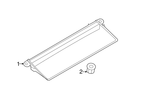 Panamera HIGH MOUNTED STOP LAMP