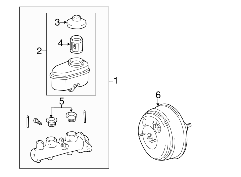 BODY/MASTER CYLINDER - COMPONENTS ON DASH PANEL for 2000 Toyota Camry #1