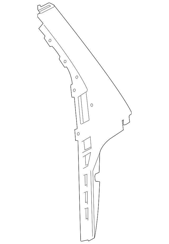 LR043793 Деталь REAR MOLDING, RIGHT