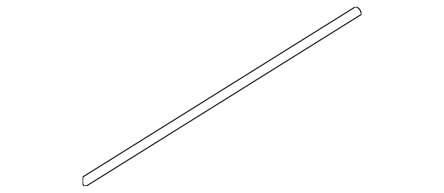 LR076056 Деталь BELT MOLDING, LEFT