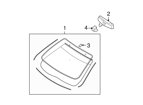 Fusion GLASS - WINDSHIELD