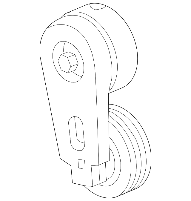 LR035546 BELT TENSIONER