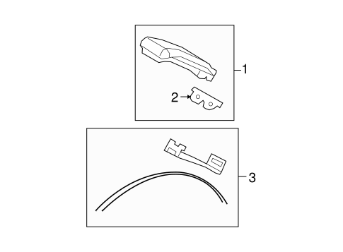 Mariner TIRE PRESSURE MONITOR COMPONENTS